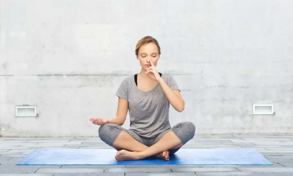  Alternate nostril breathing